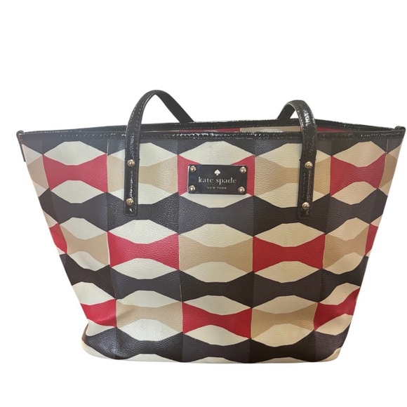 kate spade Handbags - Kate Spade Harmony Abstract Tote Bag